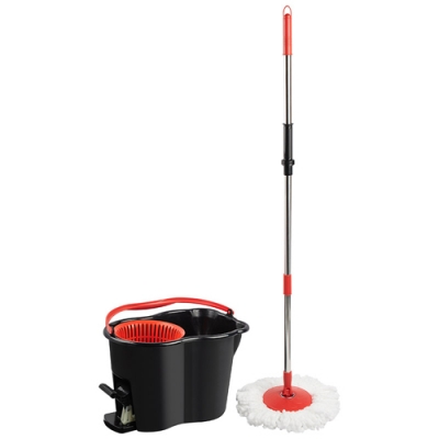 Швабра Торнадо MopM-24 в комплекте с ведром, педальный отжим арт.109134
