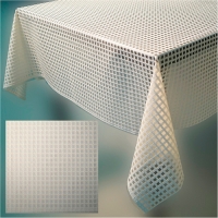 Скатерть ПВХ "Клетка" коллекция Винтаж размер 110х135см арт.106455