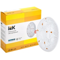 Светильник LED ДПБ 2004 18Вт IP20 4000К круг белый IEK арт.LDPB0-2004-18-4000-K01 Светильник LED ДПБ 2004 18Вт IP20 4000К круг белый IEK арт.LDPB0-2004-18-4000-K01