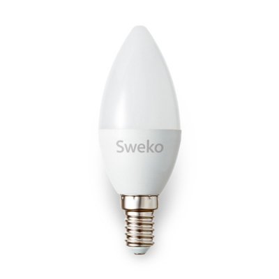 Светодиодная лампа SWEKO 42 серия 42LED-C35-15W-230-6500K-E14