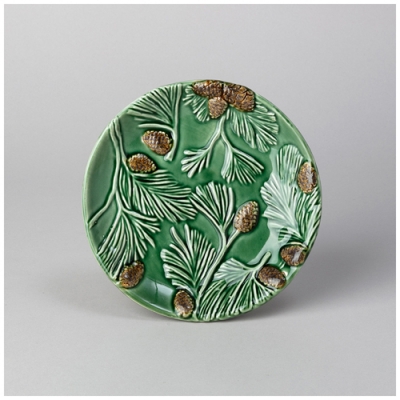 Тарелка десертная "Green pine" 17 см 145-207 Тарелка десертная "Green pine" 17 см 145-207