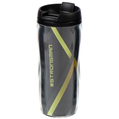 Термокружка пластик, 0.38 л, Daniks, колба пластик, YYCF001-31 (440185)