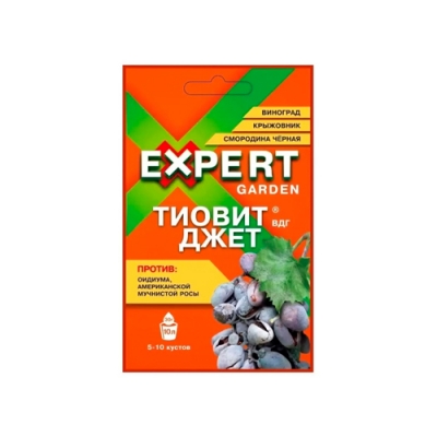 Тиовит Джет Expert Garden ВДГ 30гр (120 штук) против мучнистой росы Тиовит Джет Expert Garden ВДГ 30гр (120 штук) против мучнистой росы