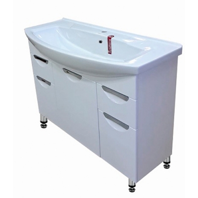 Тумба МИЛЛИ 105 с 2-мя ящиками ( под умыв. Элеганс-105)