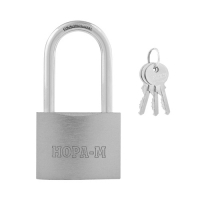 Замок навесной Нора-М ЗН-808дд-75 мм 3 ключа арт.19805 (12)