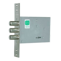 Замок врезной ГАРДИАН-8001-4кл дл.кл.(ЗК303Н-01)