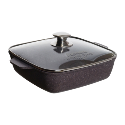Жаровня квадратная 28х28 см АП "Premium" (violet) арт. 39904