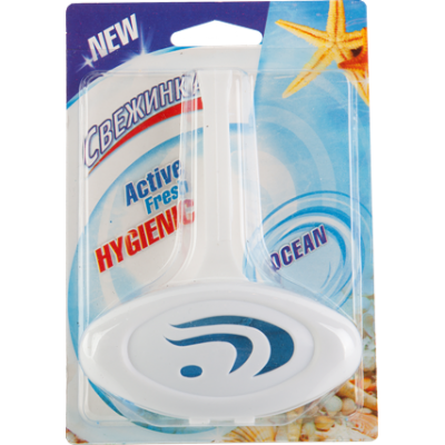 Чистящее средство СВЕЖИНКА подвесной блок море Чистящее средство СВЕЖИНКА подвесной блок море
