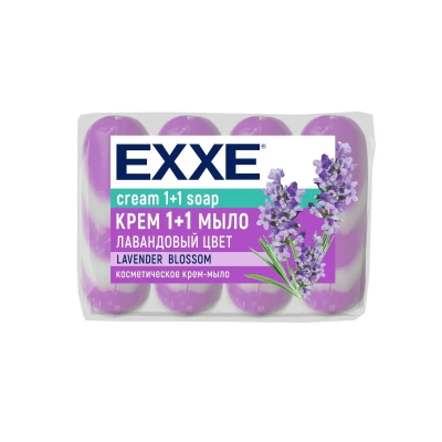 Мыло туалетное EXXE 1+1 ловандовый цвет
