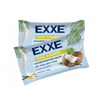 Мыло туалетное EXXE кокос и ваниль 75г Мыло туалетное EXXE кокос и ваниль 75г