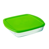 Блюдо для запекания и выпечки с крышкой COOK&STORE 25x22x7см квадратное арт.212P000/5045ST