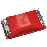 Брусок для шлифования, 160 х 85мм, пластиковый с зажимами // MATRIX арт.75820