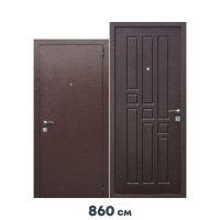 Дверь металлическая Гарда mini венге 860х1800 правая (Россия)