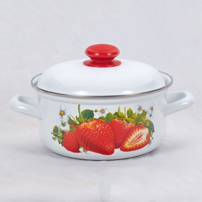 Кастрюля 2л С-15104АП2 СОЧНАЯ КЛУБНИКА