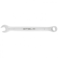 Ключ комбинированный, 7 мм, CrV, матовый хром// Stels арт.15203