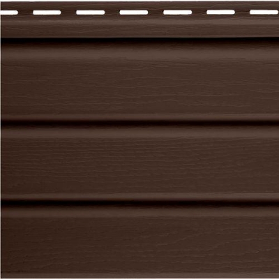 Планка софит коричневая Т-19 (3м.) АЛЬТА-ПРОФИЛЬ