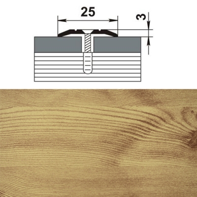 Профиль стыкоперекрывающий ПС 01.1350.081 сосна