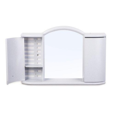Шкафчик зеркальный Арго (белый мрамор) АС 11904000 Беросси