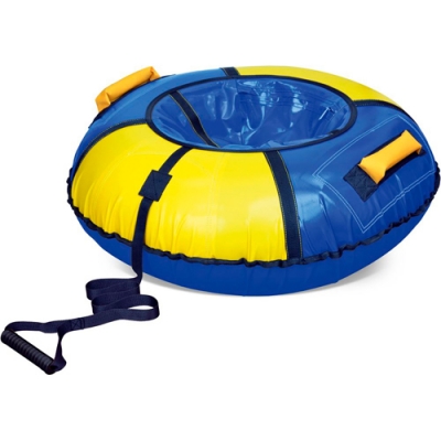 Тюбинг игрушка Классик ТБ1К-85/СЖ2 синий/желтый