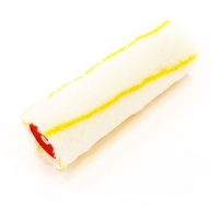 Валик mini (без ручки) 100 мм желтая полоса 0907100