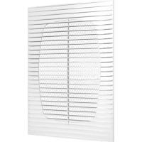 (1724Г) Решетка вентиляционная приточно-вытяжная АБС 170х240 "ЭРА", бел.