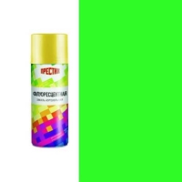 Эмаль ФЛУОРЕСЦЕНТНАЯ аэрозольная ЗЕЛЕНАЯ 425 мл. Престиж