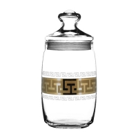 GE03-425/S/Z/1 Банка Чешни 1 шт.с узором "Греческий узор" GE03-425/S/Z/1 Банка Чешни 1 шт.с узором "Греческий узор"