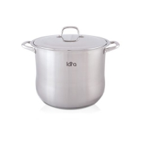 LR02-46 Кастрюля LARA (нерж) 32x25см, 20,0л, капсулир индукц дно, крышка из стали LR02-46 Кастрюля LARA (нерж) 32x25см, 20,0л, капсулир индукц дно, крышка из стали