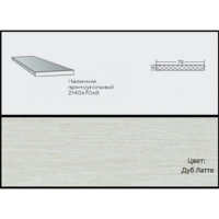 Наличник Light ECOCRAFT дуб латте Владимирская Фабрика Дверей