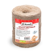 Шпагат джутовый, цилиндр, 2мм*200м, 1200 текс Komfi/40 HRD200C