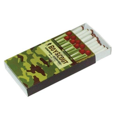 Спички Колумб 80 мм, 20 шт не гаснут от ветра и влаги /80/20 61033 BOYSCOUT