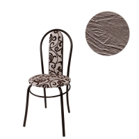 Стул Венский МС серокоричневый перл. на меди (г.Казань)