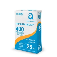 Цемент II/А-Ш32,5Н (ГОСТ31108-2016) (М-400) 25кг Азия Цементг.Никольск, паллет