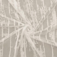 Тюль Дождь 500х260 с утяжелителем белый (1шт)