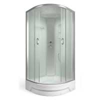 Душевая кабина (100*100*215) ER351026-C3-RUS (матовое стекло) средн. поддон (сделано в России)