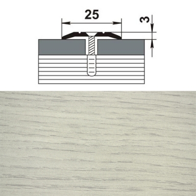 Профиль стыкоперекрывающий ПС 01.1350.105 дуб арктик