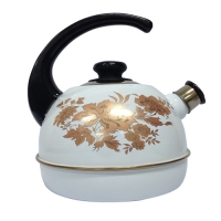 Чайник 3,5 л.(конс.ручка)-белый/олимпия (декор- нерж.сталь) Т04/35/03/15