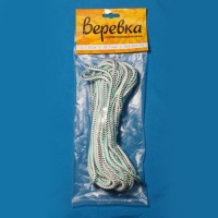 Веревка п/п в уп. с е/п (107-10) L=10m D=7mm, уп.60 шт