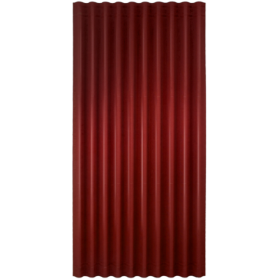Лист Ондулина Smart красный (1950х950х3мм) 6.3кг