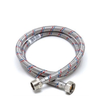 Подводка для воды 50см г/ш (S) SLAVA Сталь 1/2