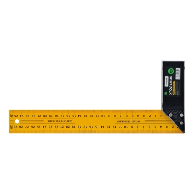 Угольник Ultima, 300 мм, металлический (1 уп- 12 шт, 1 кор - 120 шт) арт.132007