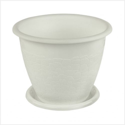 Горшок цв Розалия 3,2л. сподд. (БЕЛЫЙ) М1523