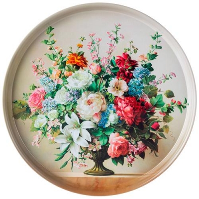 Поднос сервировочный agness 33*2,1 см 898-071