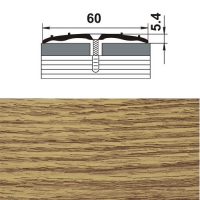 Профиль стыкоперекрывающий ПС 07.900.084 дуб универсальный Профиль стыкоперекрывающий ПС 07.900.084 дуб универсальный