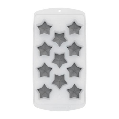 Форма для льда PP + TPR "Звездочки" 11 ячеек, 21,5*11 см BASIC Marmiton /210/30 17418