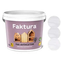 Лак-антисептик Faktura беленый дуб (0,9 л. )