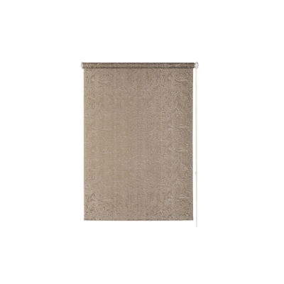 Ролета Фрост 140х175 бежево-серый