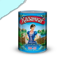 Эмаль ПФ-115 светло-голубая 1,9 кг. КАЗАЧКА