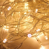 Гирлянда КОСМОС 50LED_W (белая, 6,5м, 8 режимов мигания)