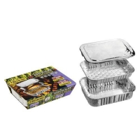 Коптильня одноразовая 20х15 см (ольховая щепа, соль, черный перец) / 28 61278 BOYSCOUT